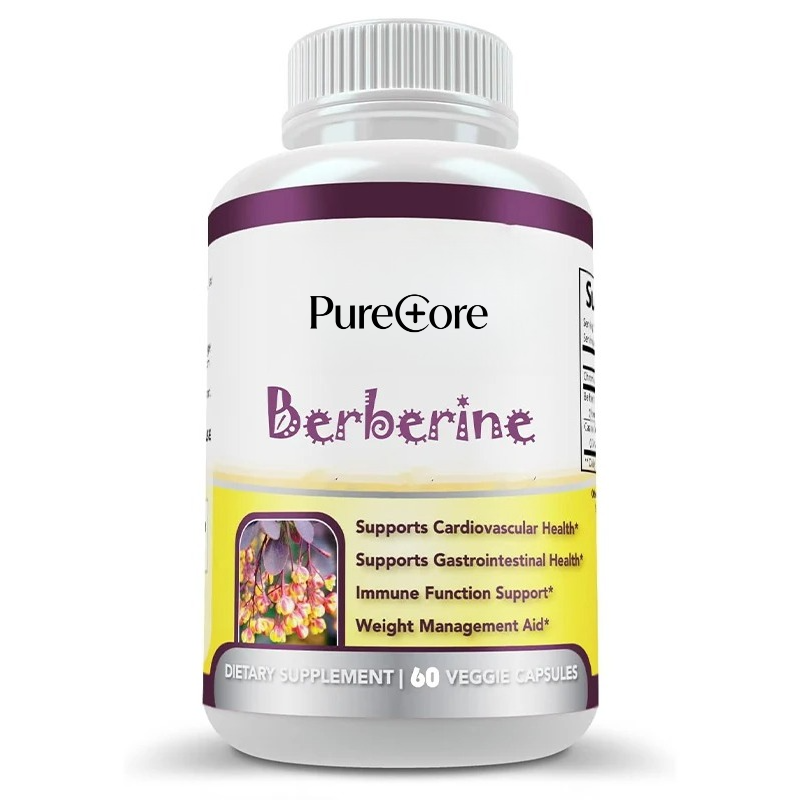 Berberine Hcl Capsule - Усовершенствованный берберин HCl 500 мг, 60